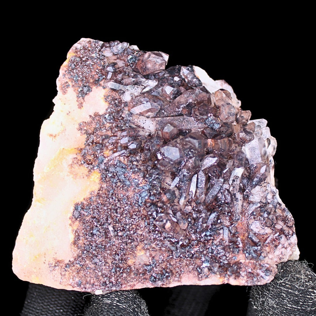 Phantom Clear Quartz Cluster 110g 6x7 cm Raw Natural Healing Crystal India