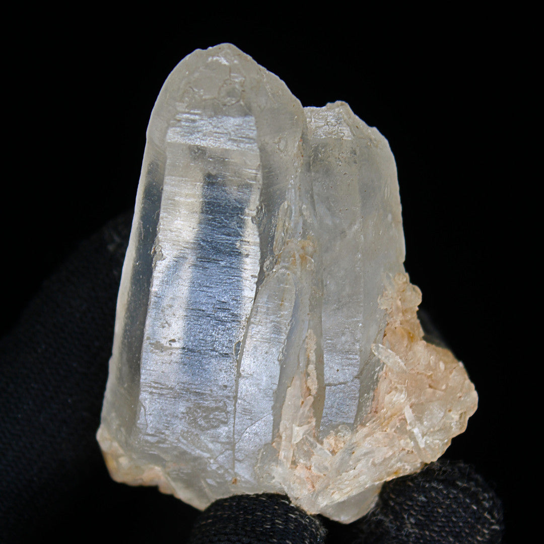 85g Himalayan Star Seed Golden Healer Quartz Clear Crystal Cluster Wand