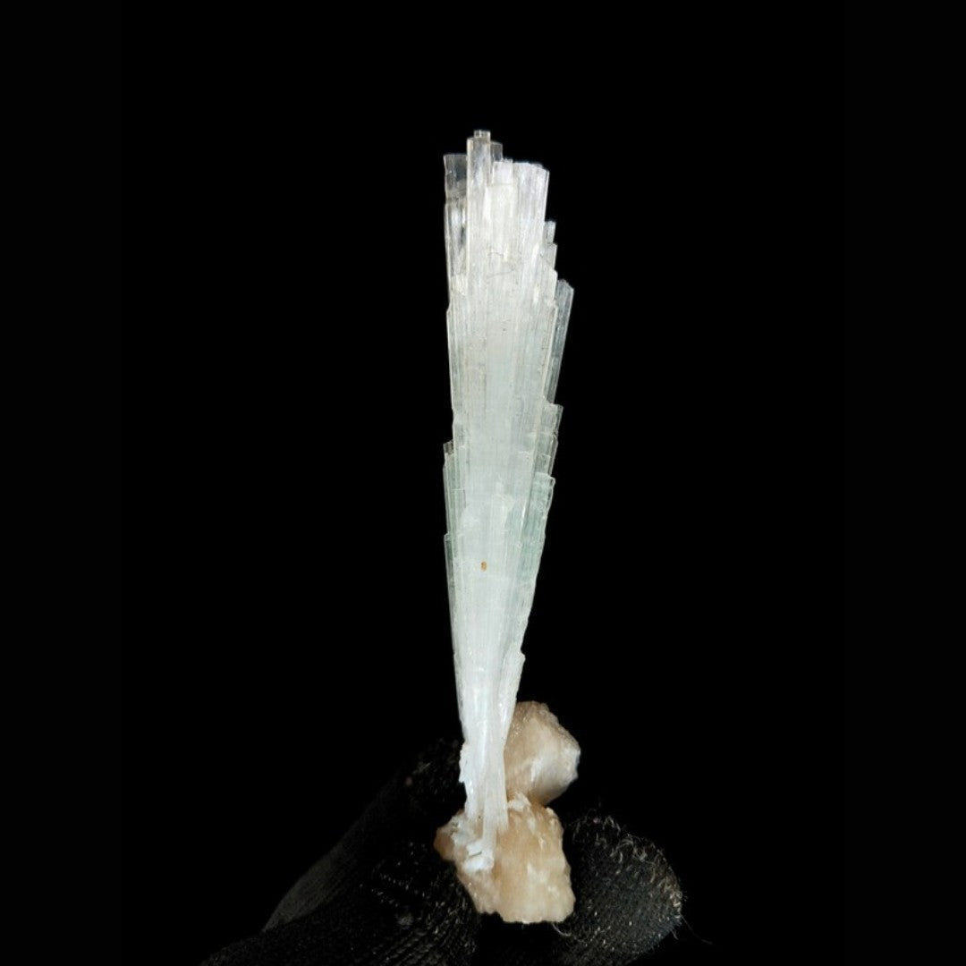Natural Scolecite Cluster Stone Reiki Healing Crystal Rare Mineral Piece 15g