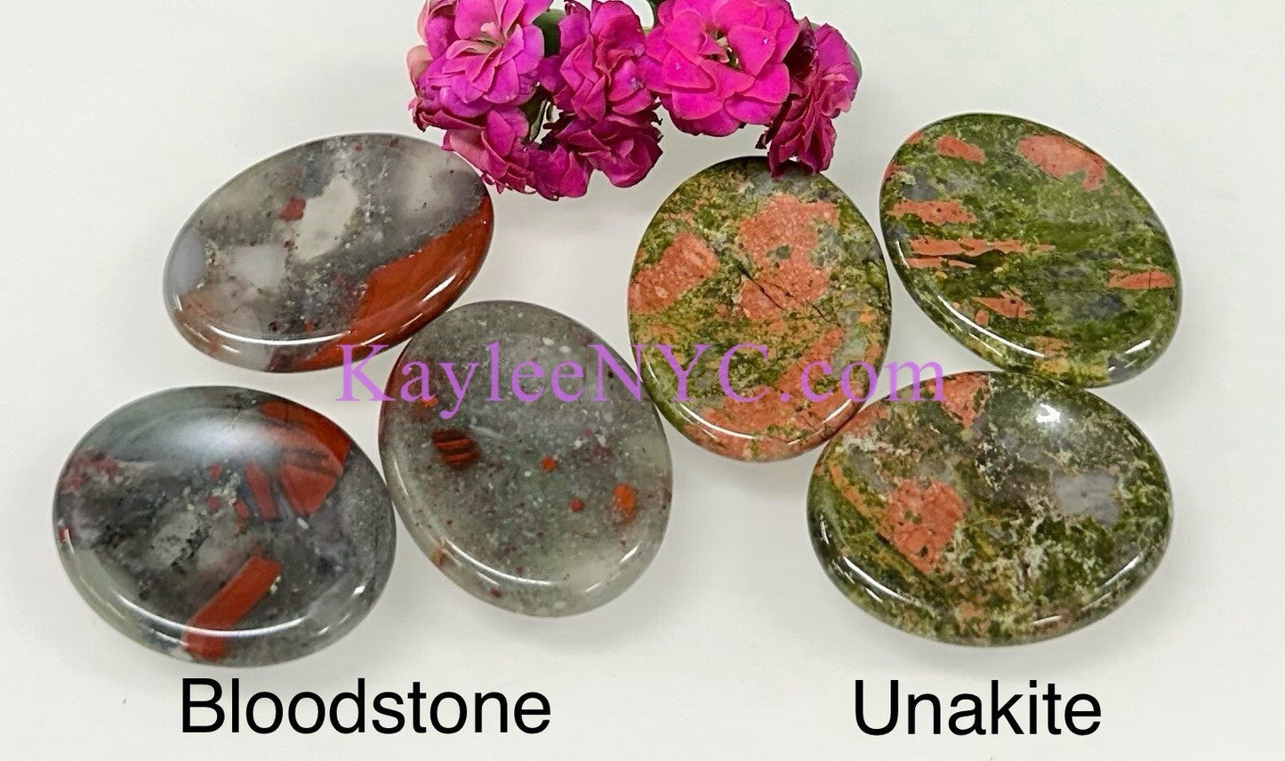 Wholesale Lot 11 PCs Natural Crystal Worry Stone Healing Energy