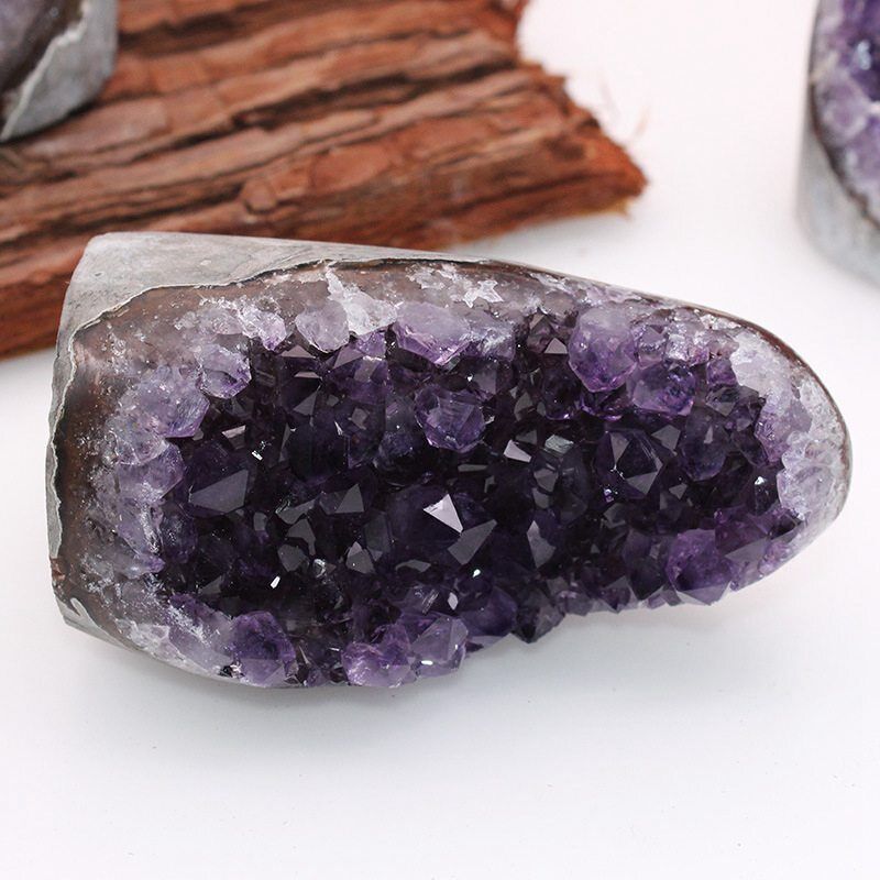 Big Natural Amethyst Crystal Cave Cluster Quartz Druzy Geode Healing Stone US