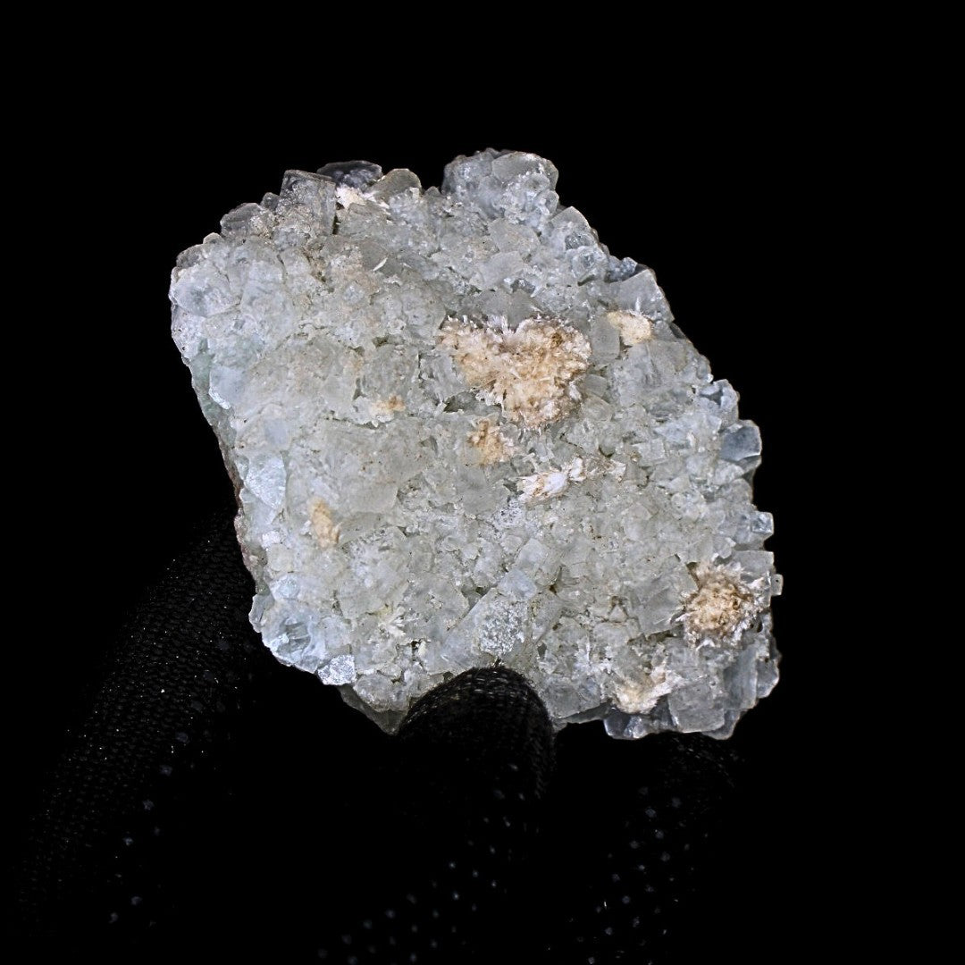 Apophyllite Heulandite Mordenite 130g Mineral Specimen Geode India 9x7.5cm