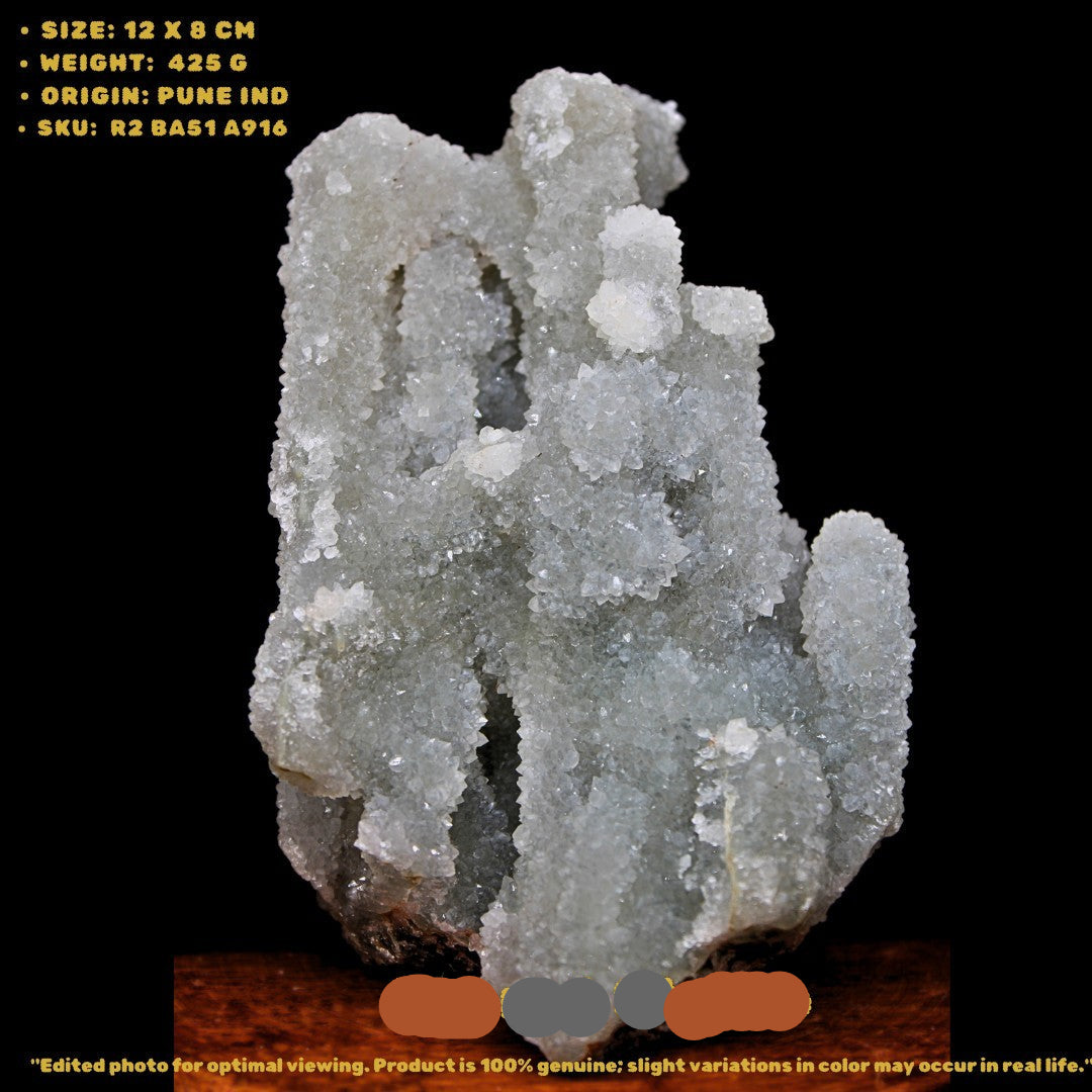 Rainbow Quartz Crystal 425g for Energy, Chakra Healing, Reiki & Meditation