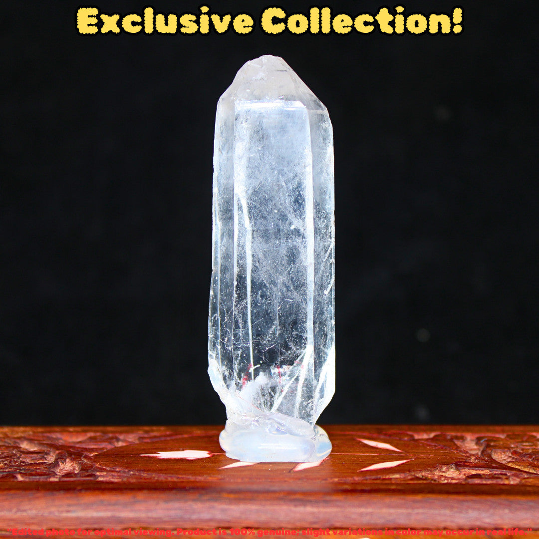 Himalayan Clear Quartz Cluster 50g 7x3cm Natural Raw Crystal for Healing