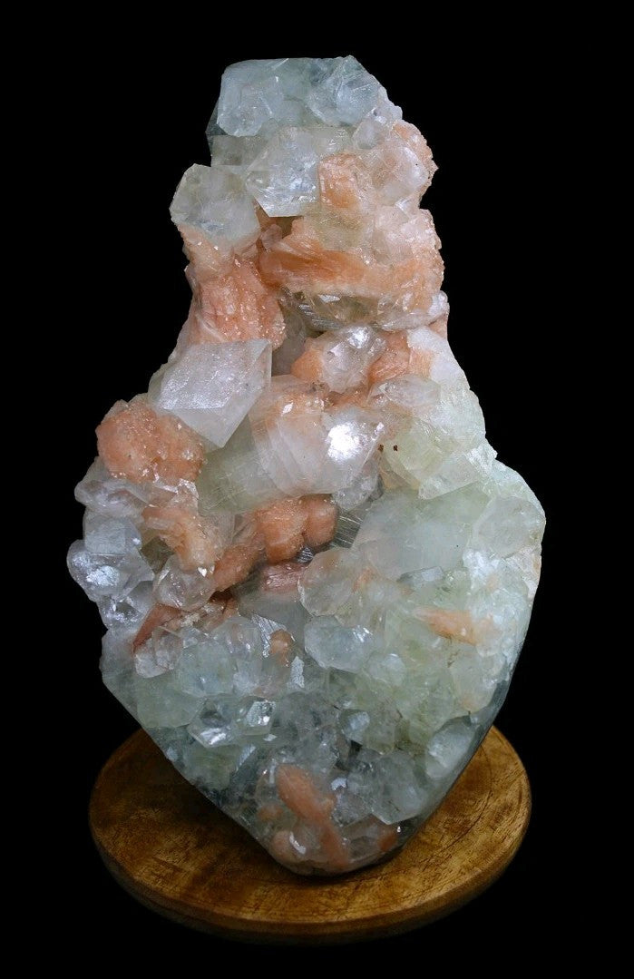 Apophyllite Point & Stilbite Crystal Cluster 5lb Reiki Energy Stone 20×13cm
