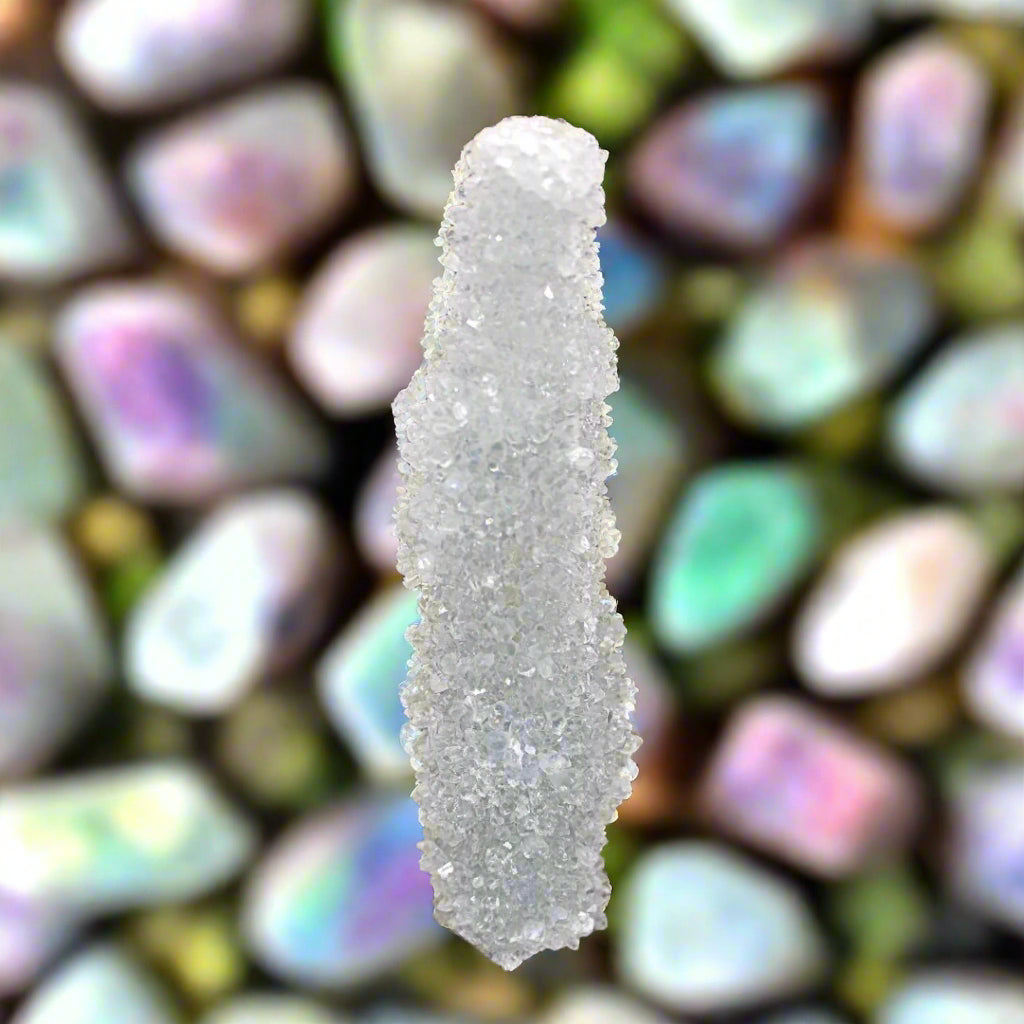 Natural Rainbow Quartz Crystal 34g | 7x2 cm | Healing Stone for Energy & DΓ©cor