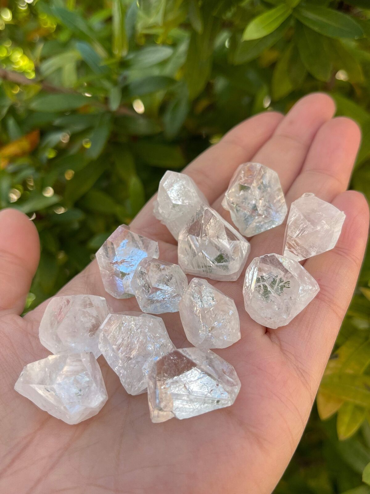 Large Apophyllite Tips & Points – Natural Apophyllite Pyramids Small - large (3g - 90g)