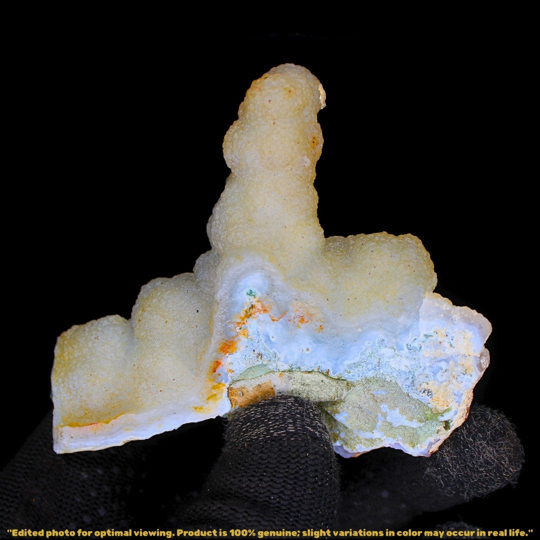 MM Quartz Cluster Natural Raw Mineral Specimen from India 86g 7×8 cm