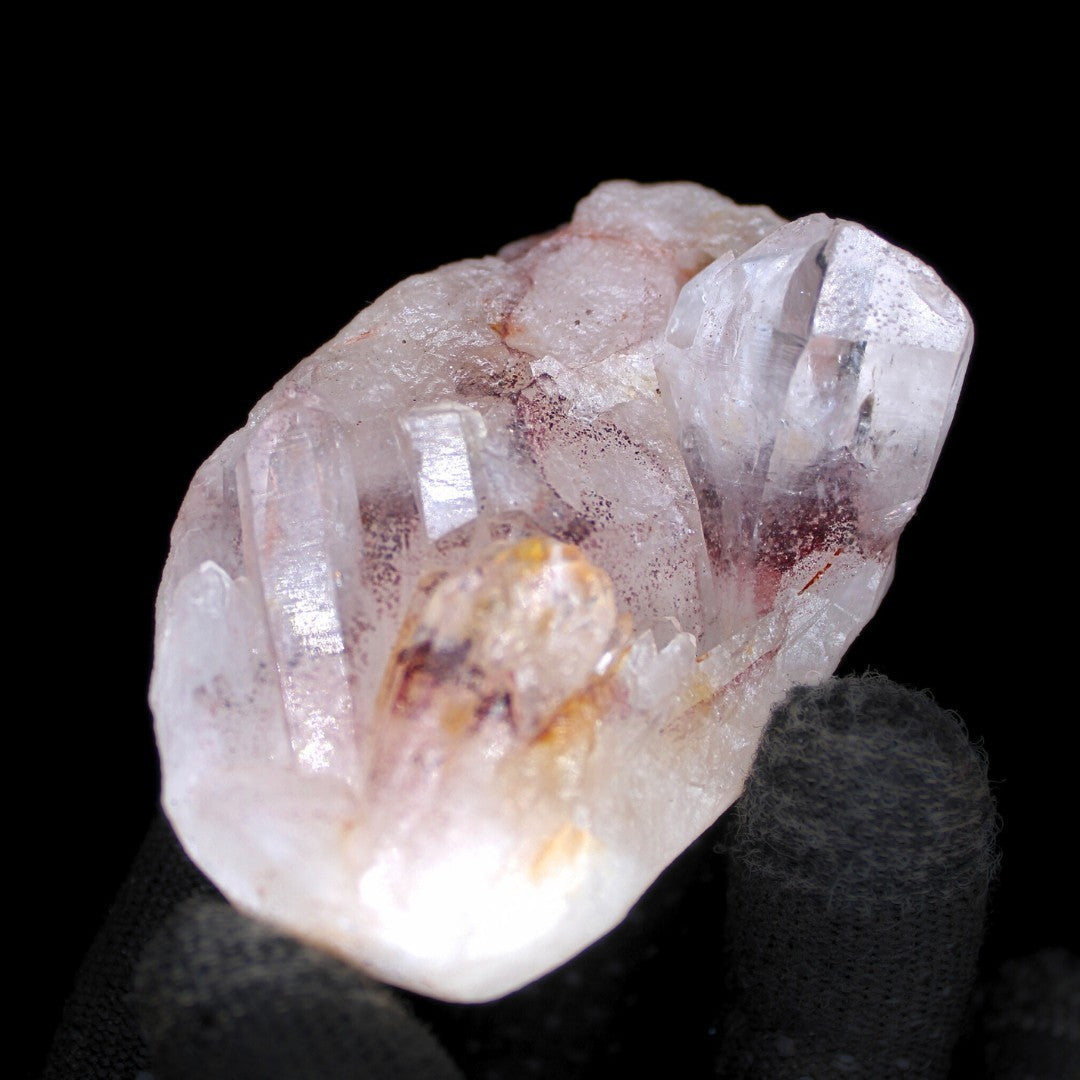 142g Phantom Quartz Crystal Stone Rare Inclusions Specimen from India