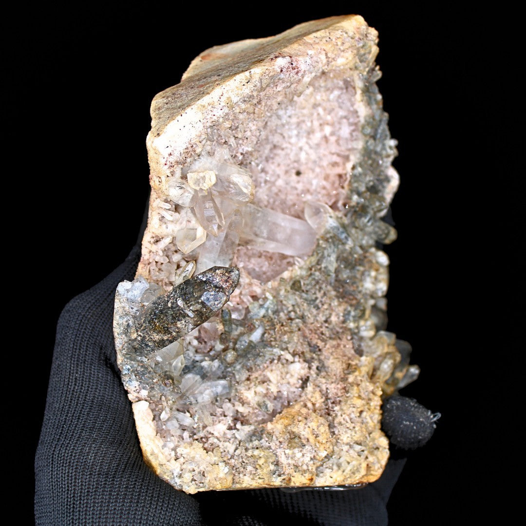 655g Himalayan Quartz Cluster Reiki Crystal for Energy Healing & Chakra Work