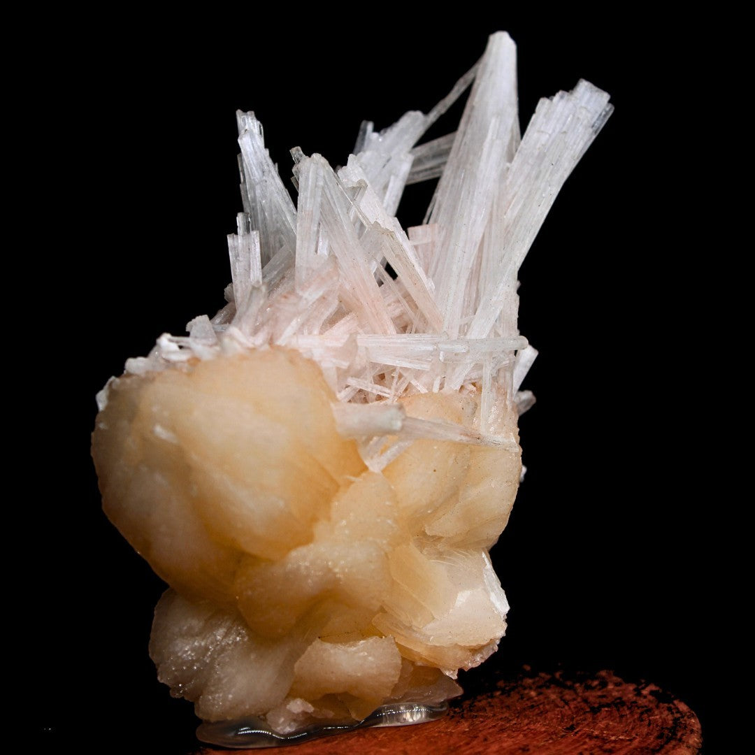Scolecite with Stilbite Cluster Healing Stone 160g | 11x7 cm | Natural Crystal