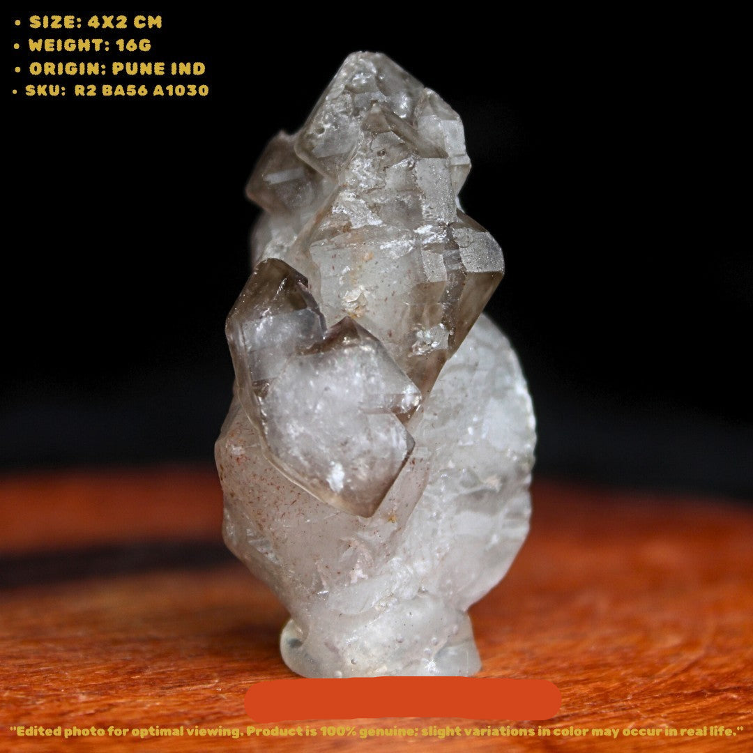 Scepter Amethyst Cluster 16g Healing Crystal for Meditation & Third Eye