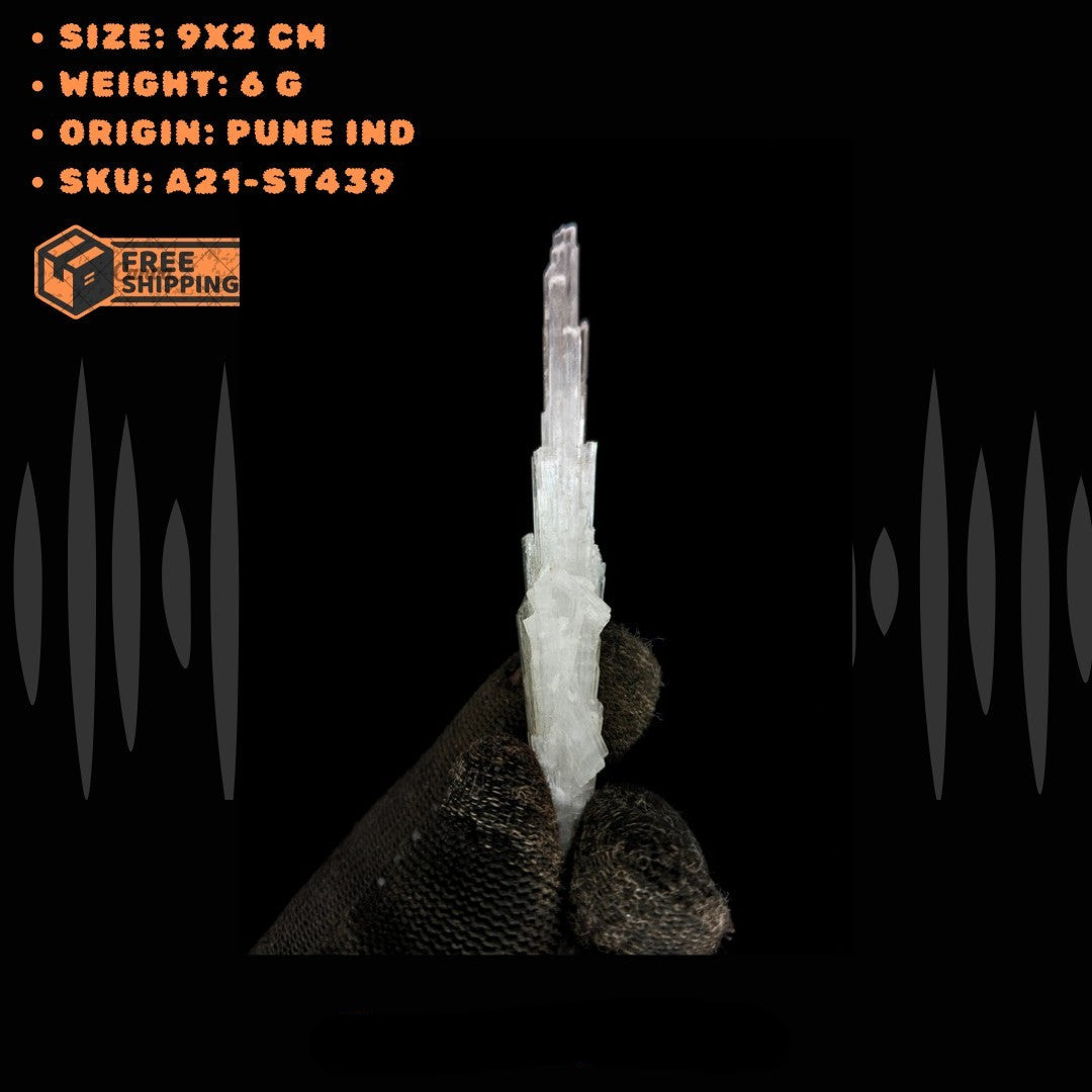 6g Scolecite Raw Cluster Natural Reiki Stone Chakra Balancing Crystal