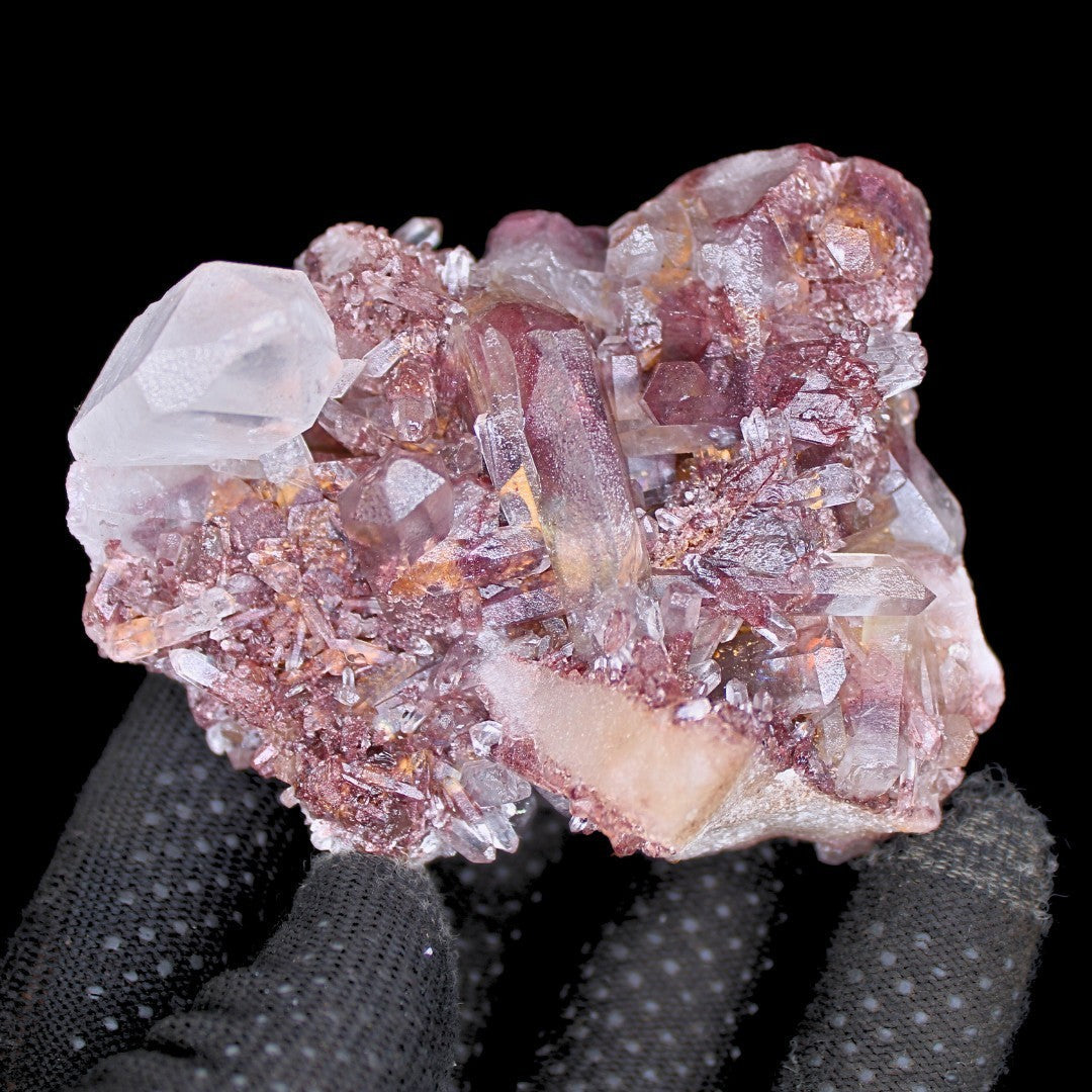 Phantom Clear Quartz Cluster 166g Natural Mineral Specimen 10x6cm Collector