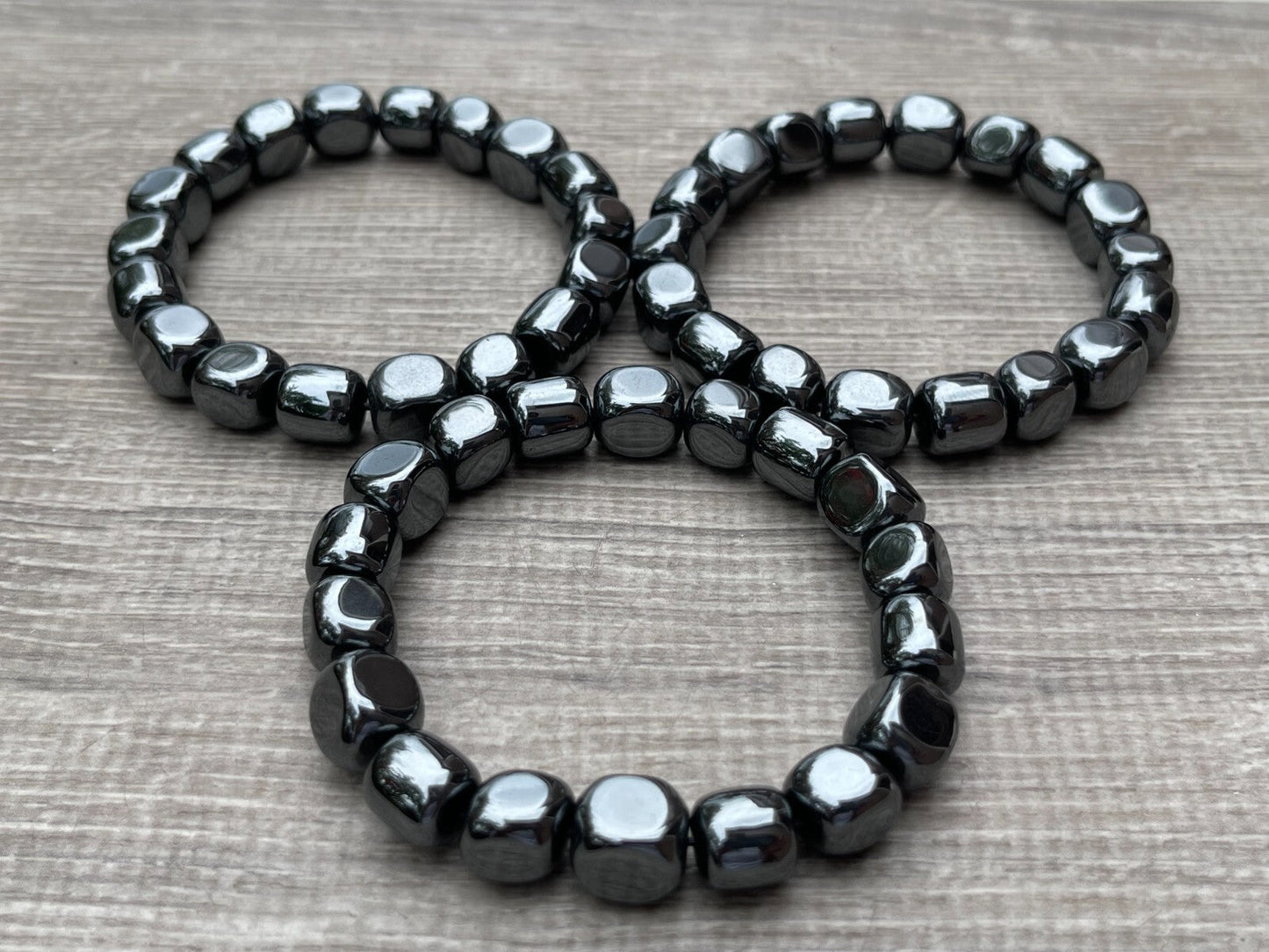 Wholesale Grade A++ Gemstone Nugget Bracelet, Choose from 18 Gemstone Types