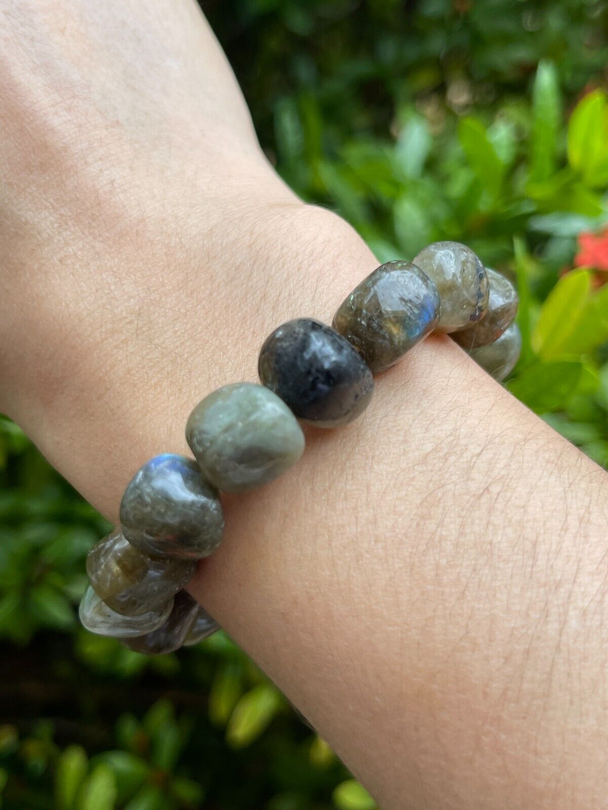Wholesale Grade A++ Gemstone Nugget Bracelet, Choose from 18 Gemstone Types