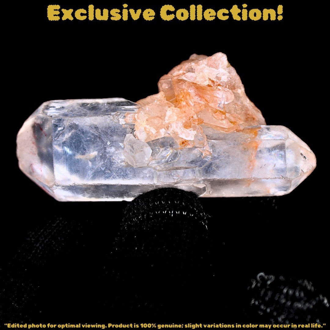 Natural Phantom Quartz Cluster 40g | Meditation, Chakra & Display Specimen