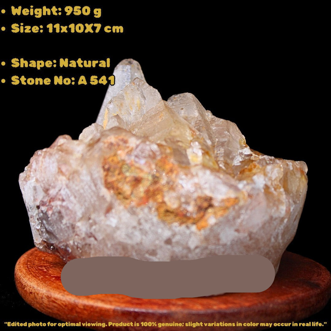 Phantom Quartz Healing Stone 950g Meditation Energy Crystal Reiki Chakra