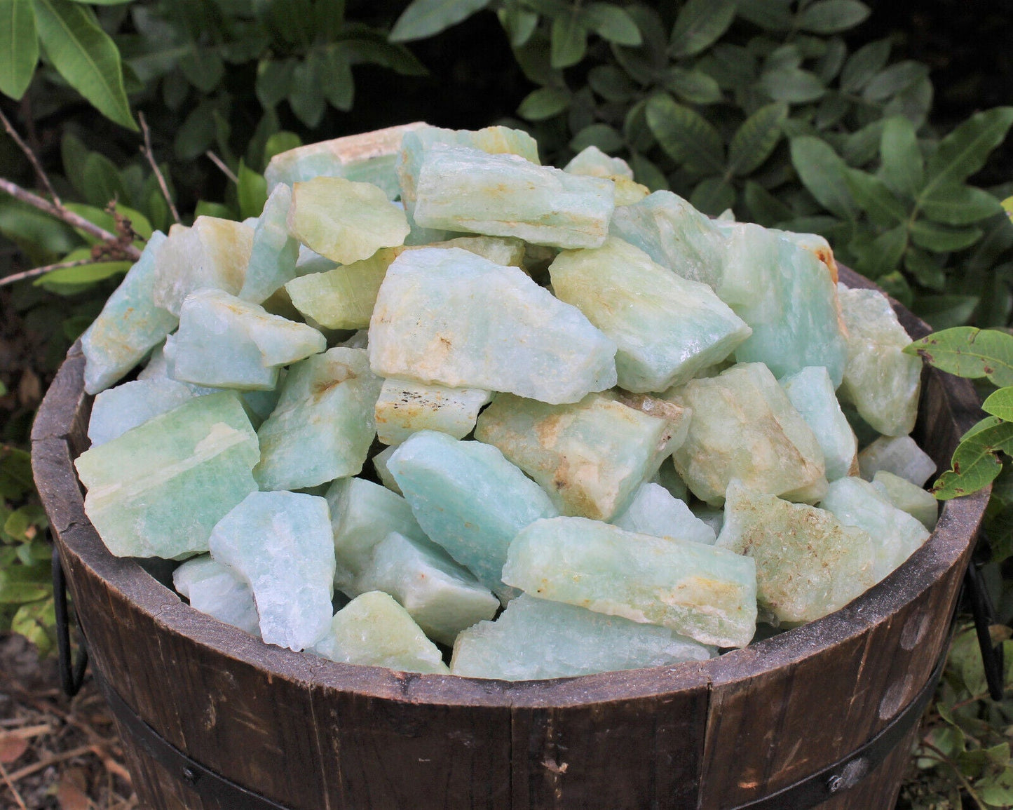 LARGE Rough Aquamarine Natural Chunk, 2" - 3" (Raw Aquamarine, JUMBO)