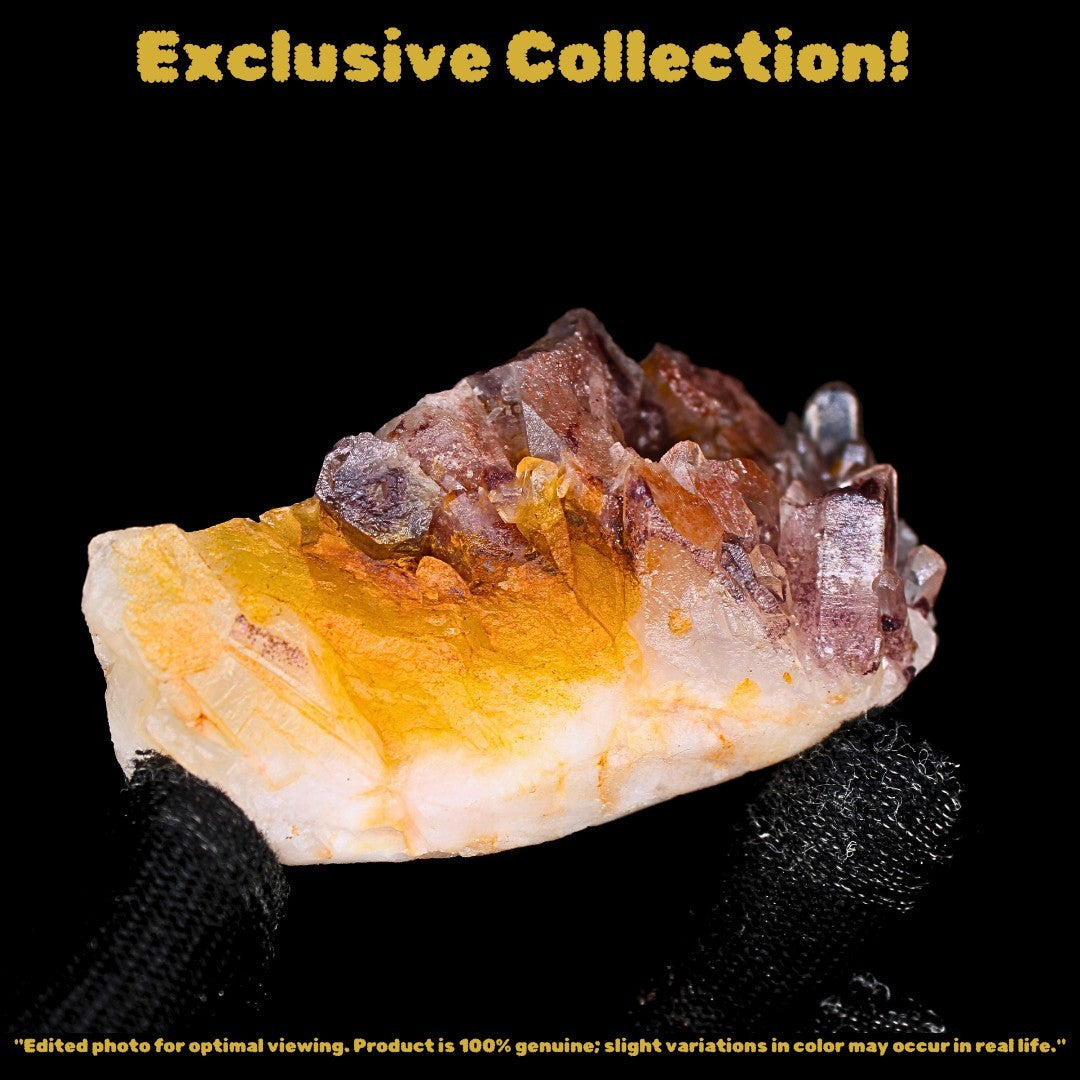 Phantom Quartz Crystal 118g 8x3 cm Natural Raw Cluster Healing Stone India