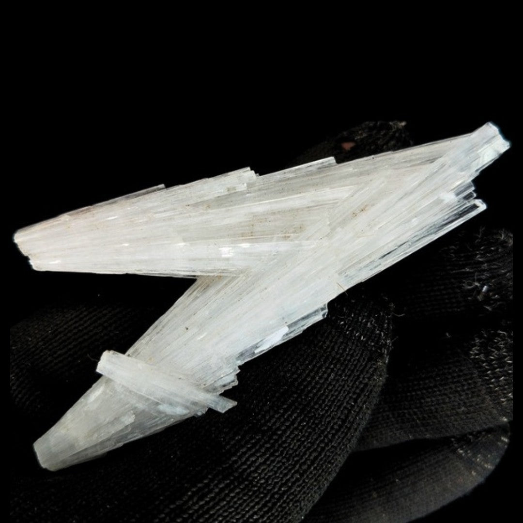 Rare Natural Scolecite Crystal 10g Zeolite Mineral Specimen from India