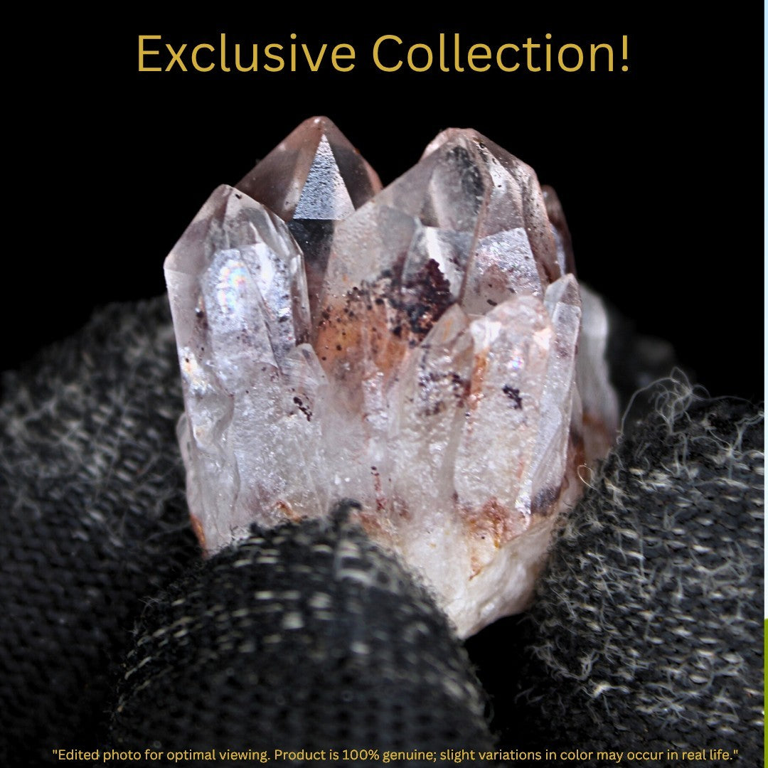 Tiny Phantom Quartz 10g Inclusions Mini Crystal India