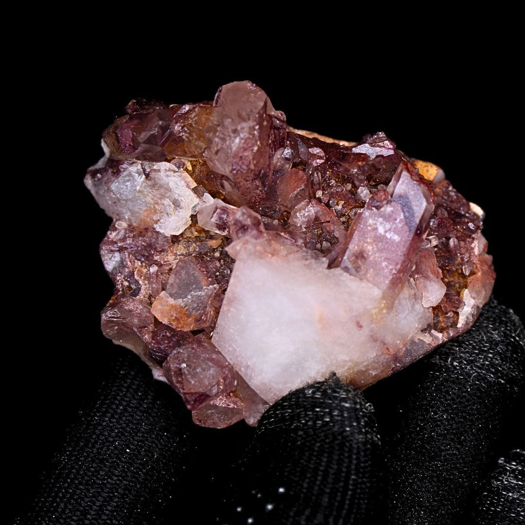 Phantom Quartz Crystal Cluster 120g 7x5 cm Natural Clear Healing Mineral India