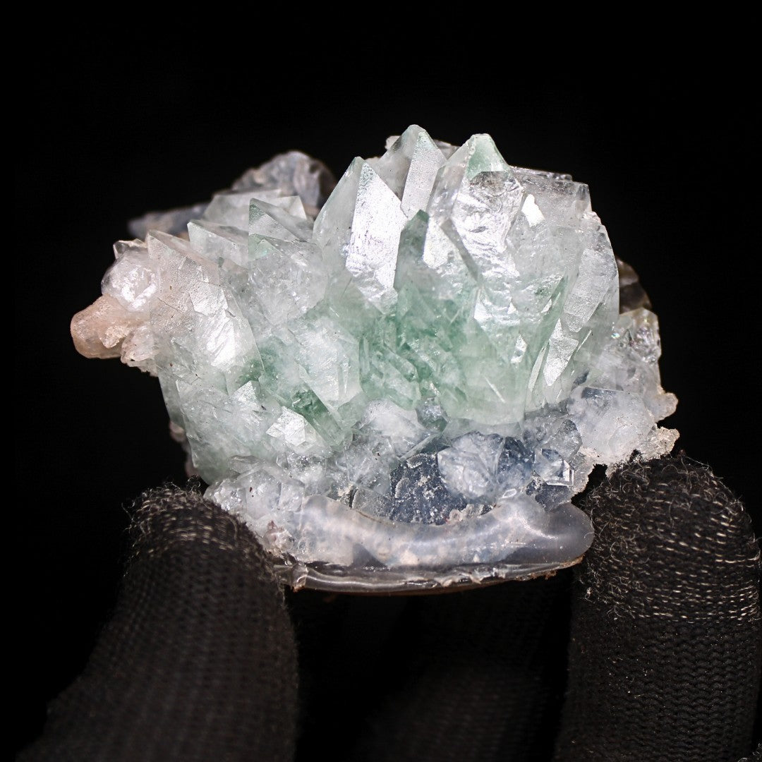 68g Green Apophyllite Crystal Cluster Natural Healing Stone Mineral India