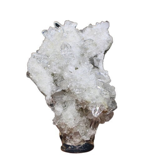 Apophyllite with Clear Quartz Cluster 100g Mineral Specimen India 9x7x4cm