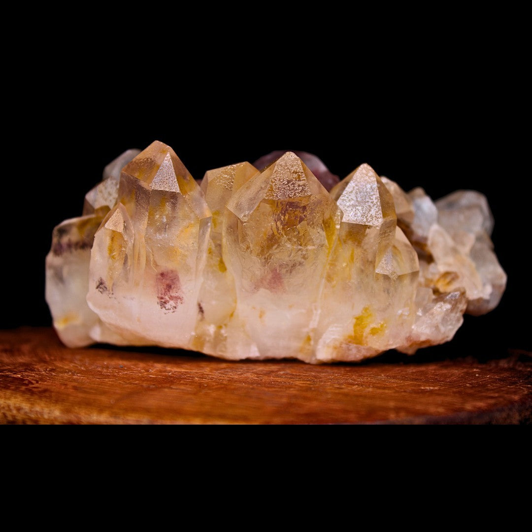 Stunning Phantom Quartz Cluster 200g 9x5 cm Natural Crystal from India