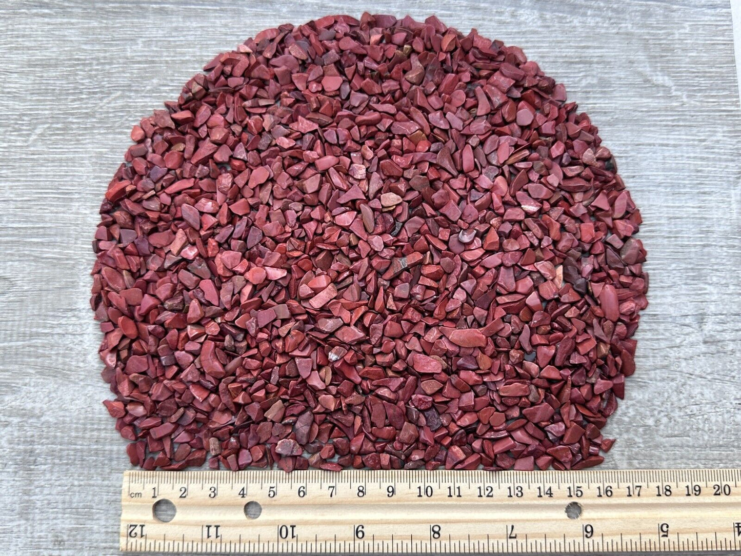 Grade A++ Red Jasper Semi Tumbled Gemstone Mini Chips 3 - 8mm,Wholesale Bulk Lot