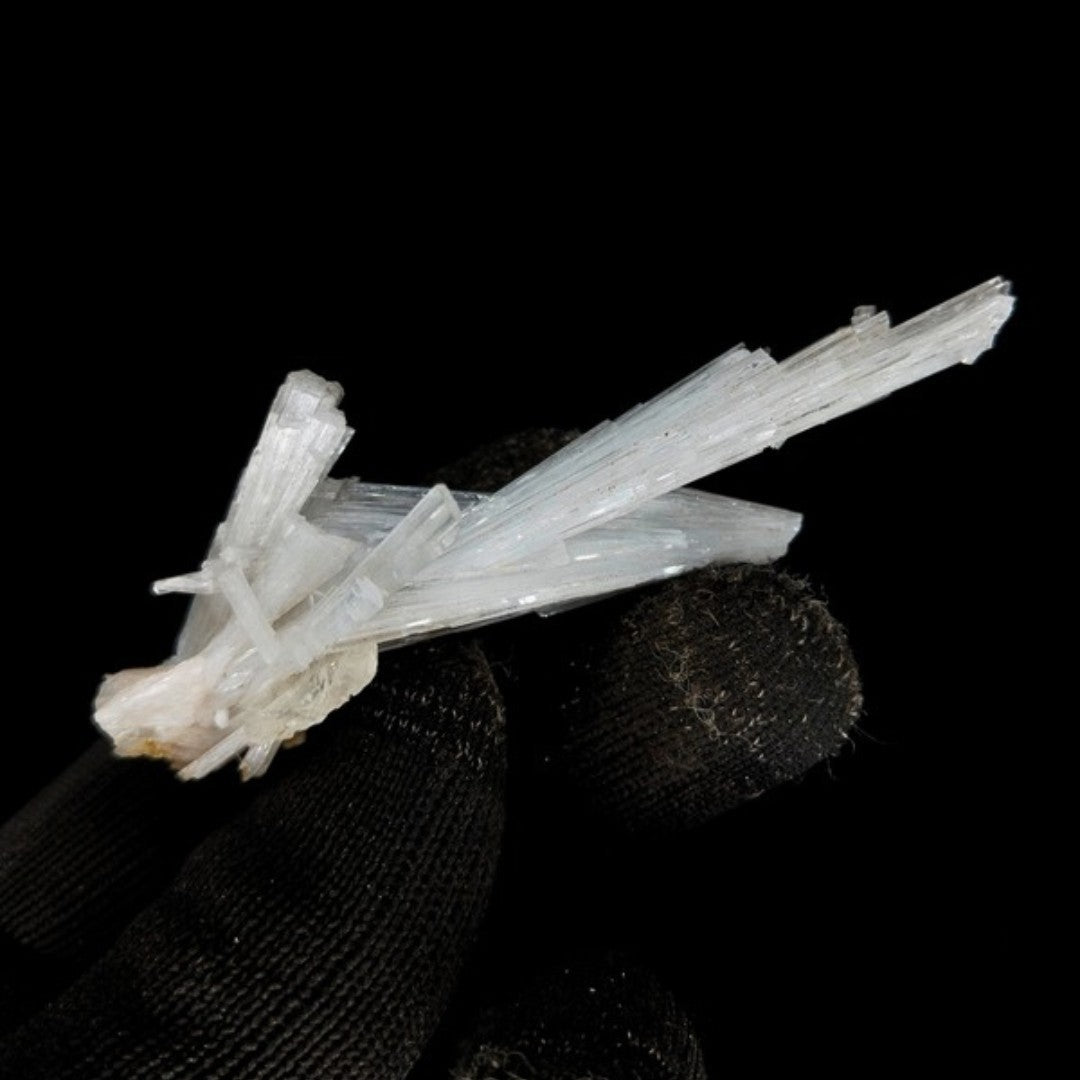 Natural Scolecite Healing Cluster 15g White Zeolite Mineral from India