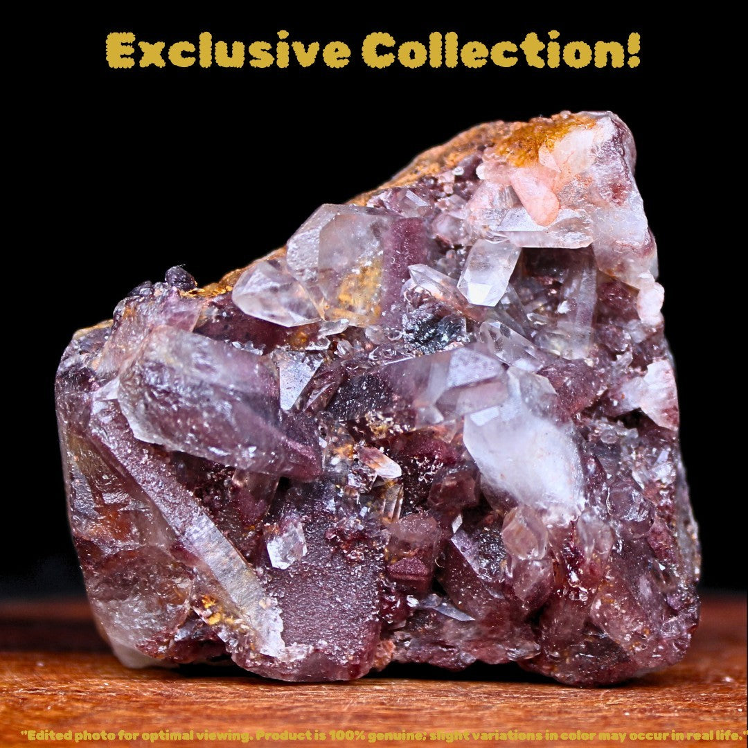 Red Phantom Quartz 50g Chakra Stone for Meditation Reiki Energy Healing