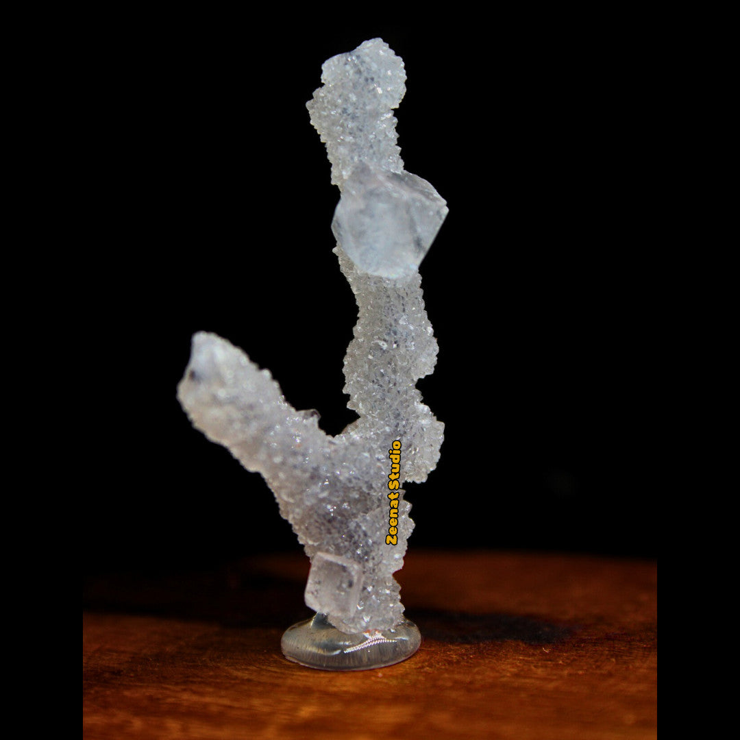 Apophyllite Cluster Matrix Tower 6x3cm 62g Luster Rare Shiny Crystal Specimen