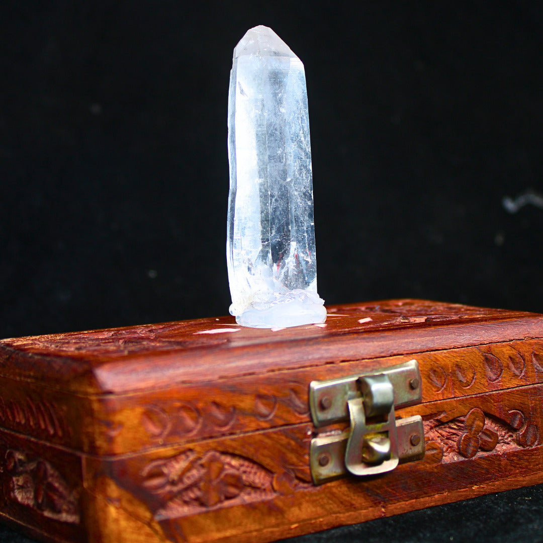 Himalayan Clear Quartz Cluster 50g 7x3cm Natural Raw Crystal for Healing