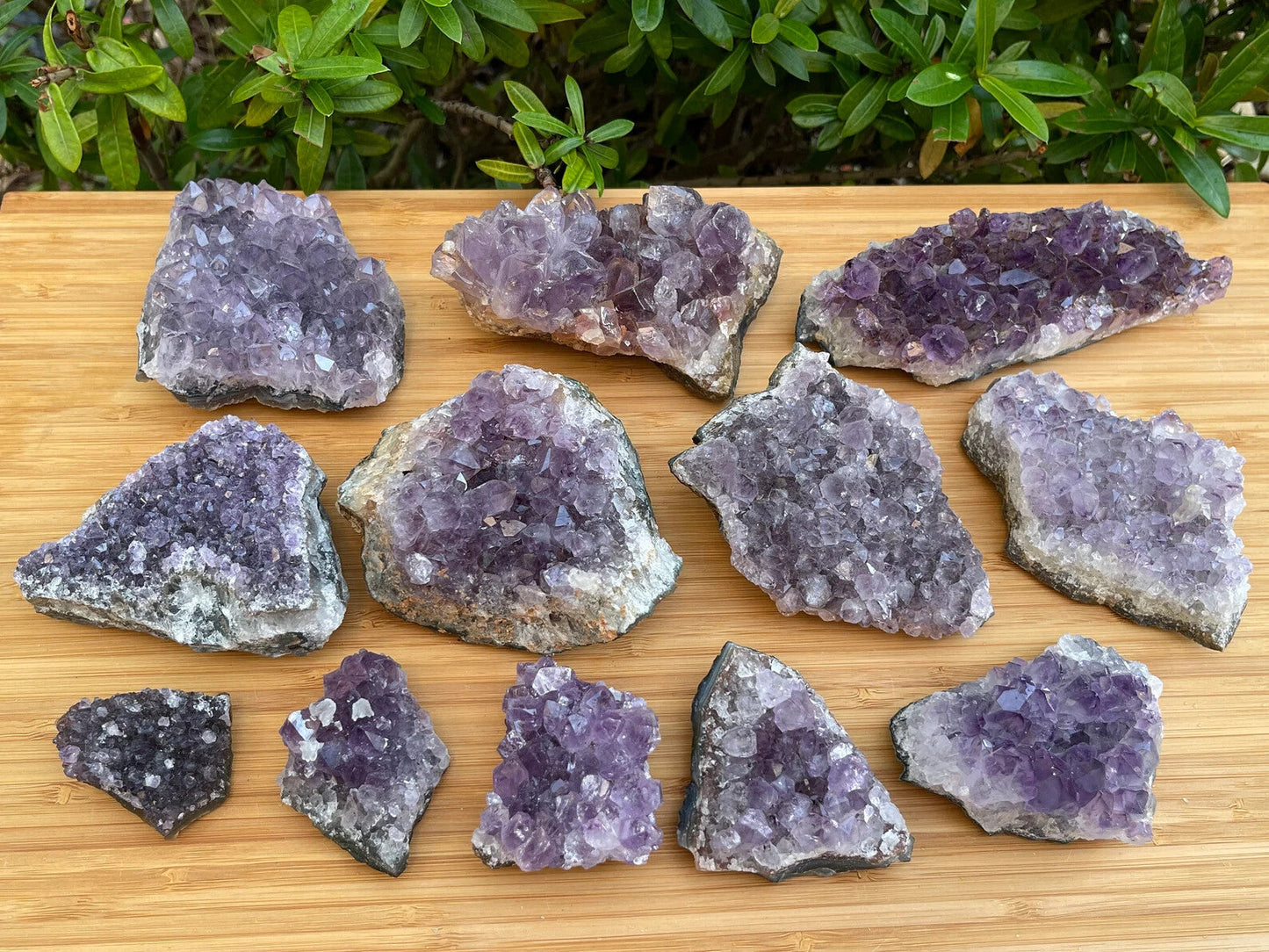 Grade A Amethyst Cluster, Amethyst Geode, Raw Amethyst Druze, Pick a Size
