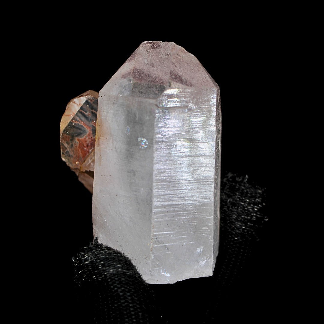 Phantom Quartz Crystal 86g 5x3 cm Raw Natural Healing Stone from India