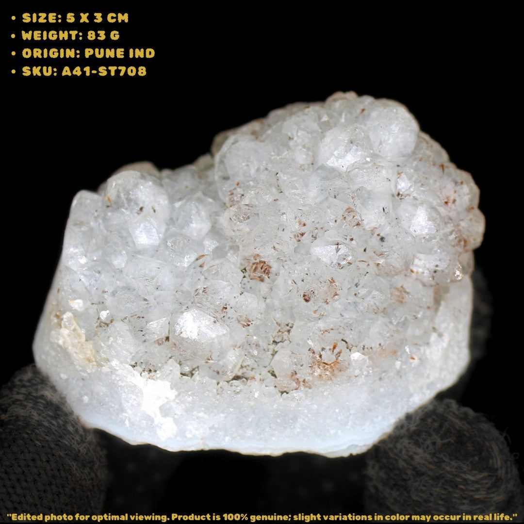 Amethyst Healing Cluster 83g 5x3 cm Raw Natural Crystal from India