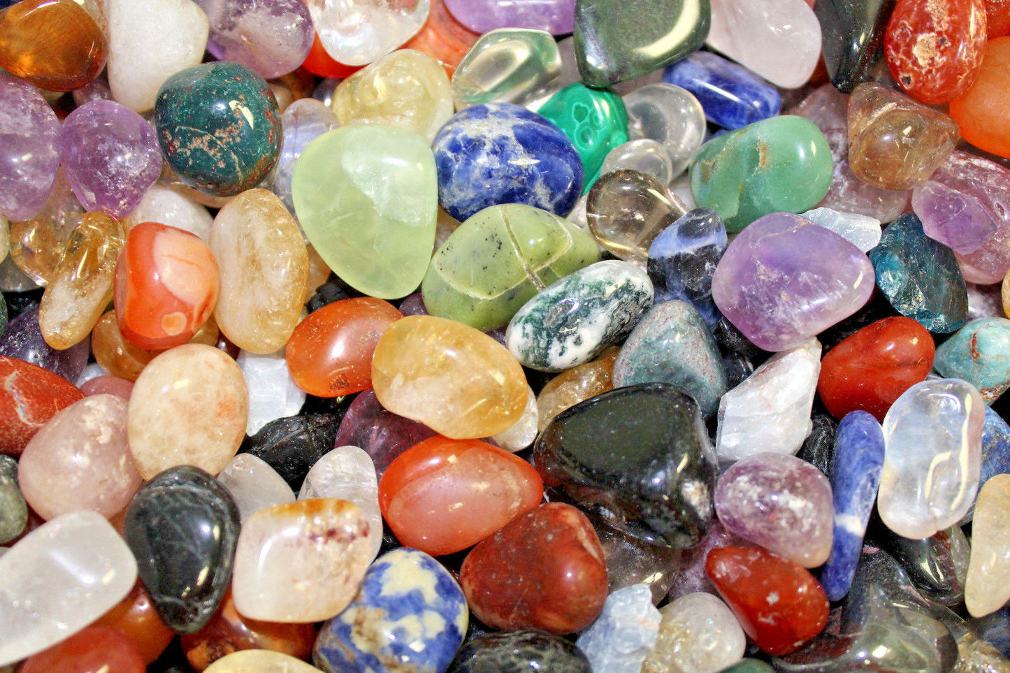 8 oz or 1 lb Tumbled Stones Bulk Lots: Huge Choice (Crystal Healing, Bulk Lots)