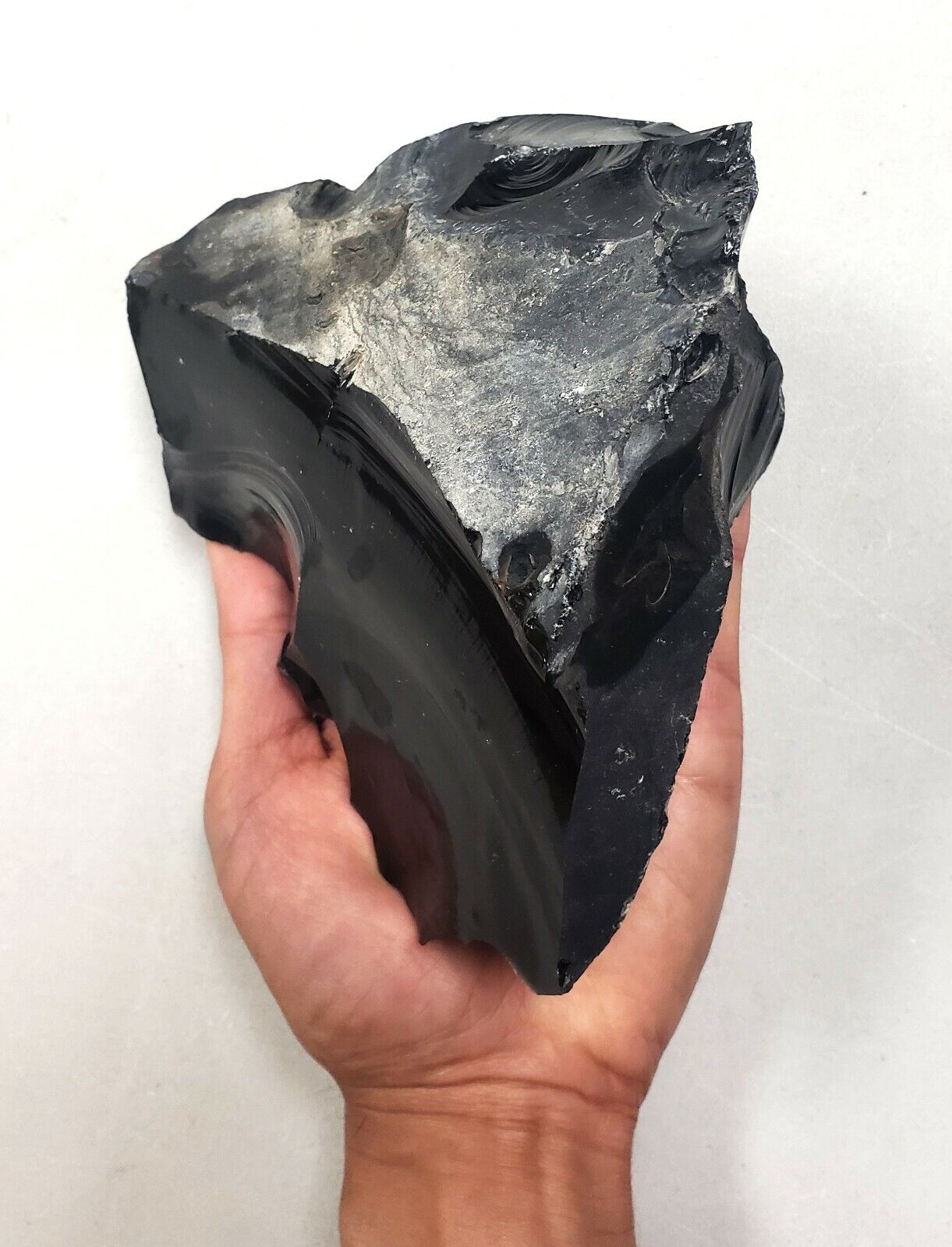 GIANT Black Obsidian Stones Large Raw Healing Crystals Natural Lapidary Rocks