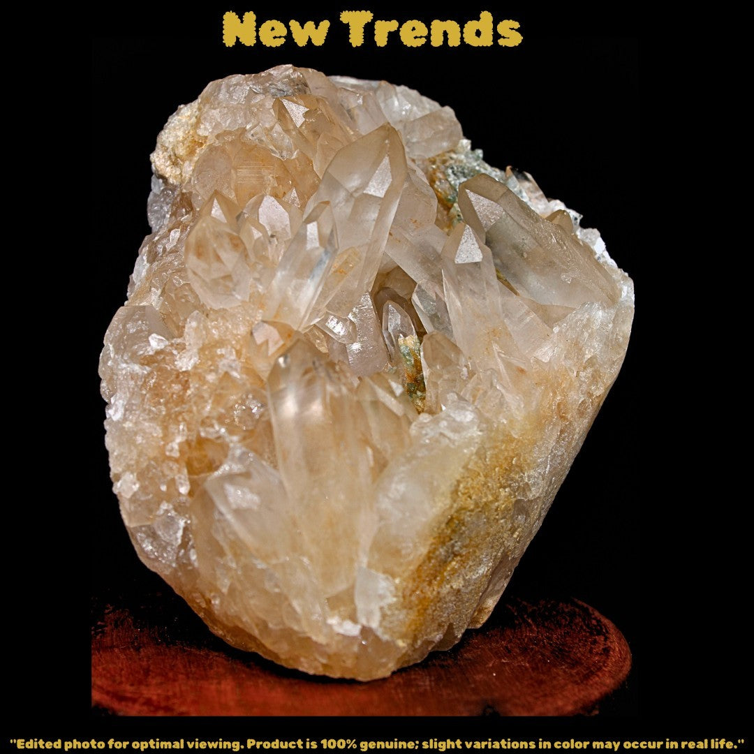 Clear Quartz Healing Cluster 2.26 lbs | Chakra Reiki Energy Stone | Raw Crystal