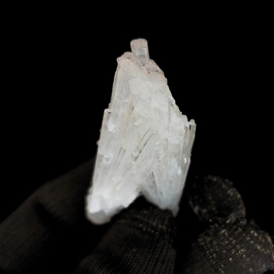 Scolecite Healing Cluster 20g Peace Meditation Zeolite Crystal India