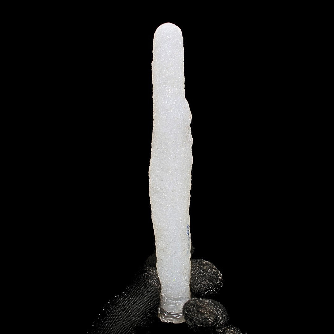 Slim Natural Rainbow Quartz 76g Crystal Wand Display Collectible from India