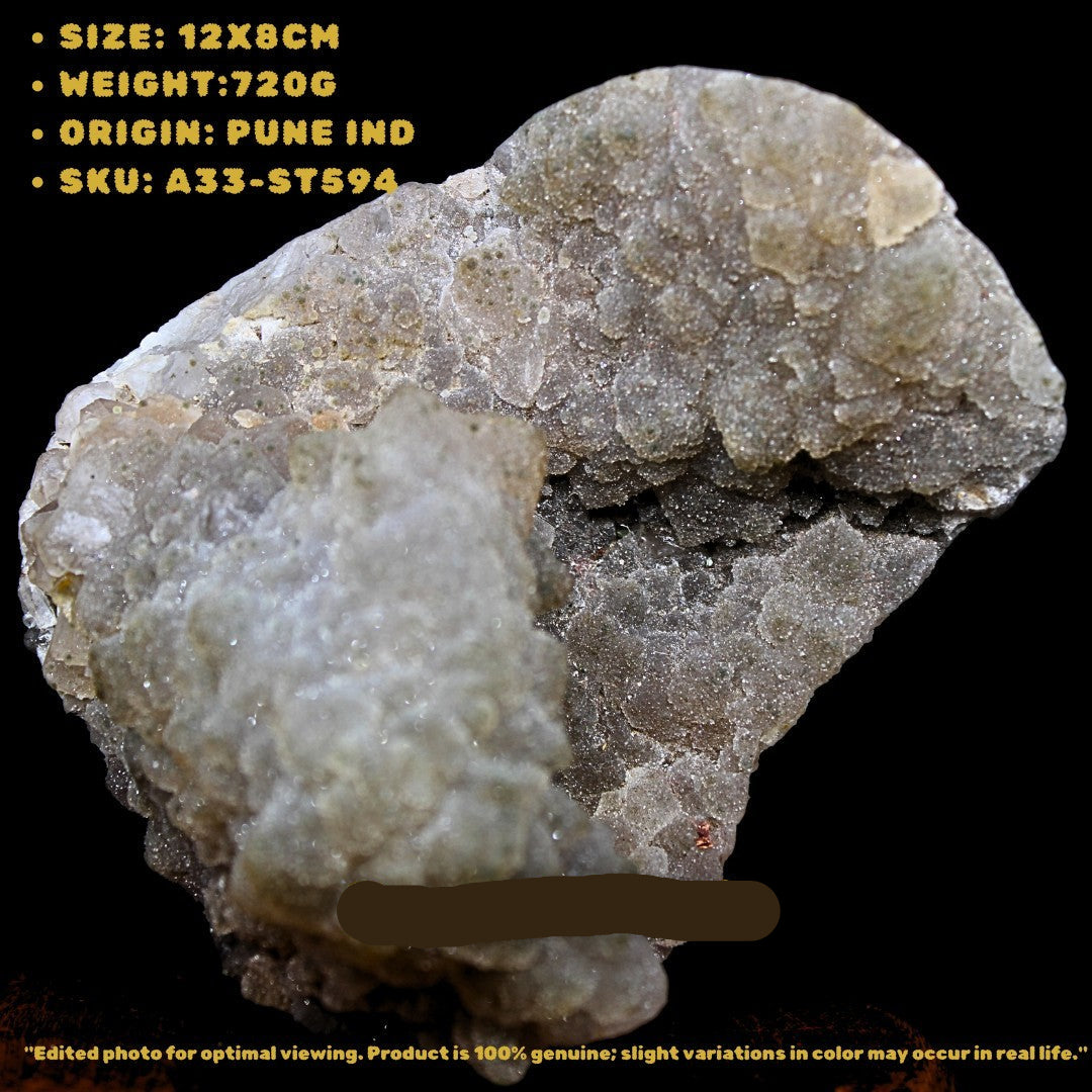 Natural Coral Chalcedony Cluster 720g Healing Reiki Crystal from India