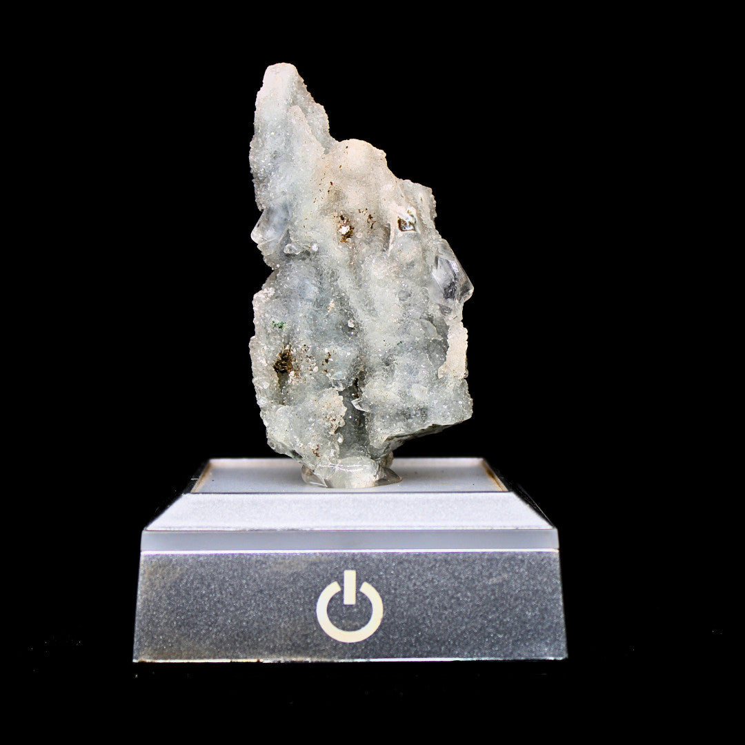 Natural Chalcedony 50g Rare Blue Crystal Mineral Specimen from India