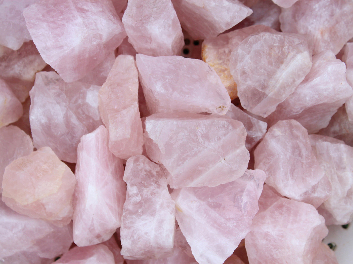 Rose Quartz - 2" - 3" Large Rough Rocks for Tumbling - Bulk Wholesale 1LB option