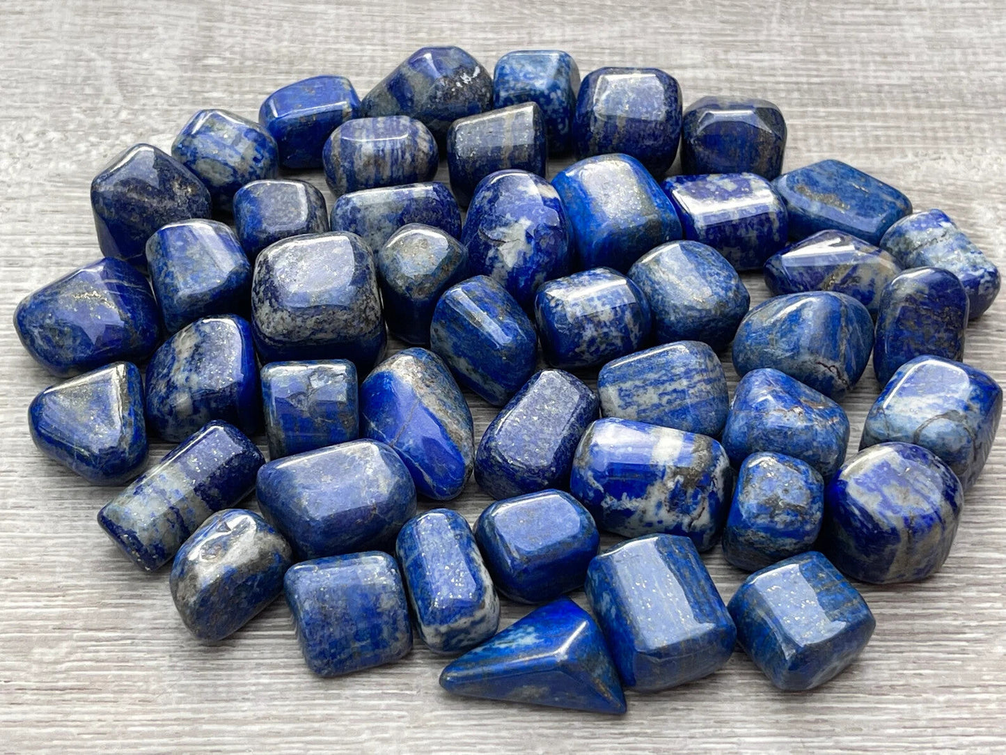 1/2 Lb Lot Tumbled Stones, 0.75-1.25" Crystal Healing Stones, Choose Stone Type