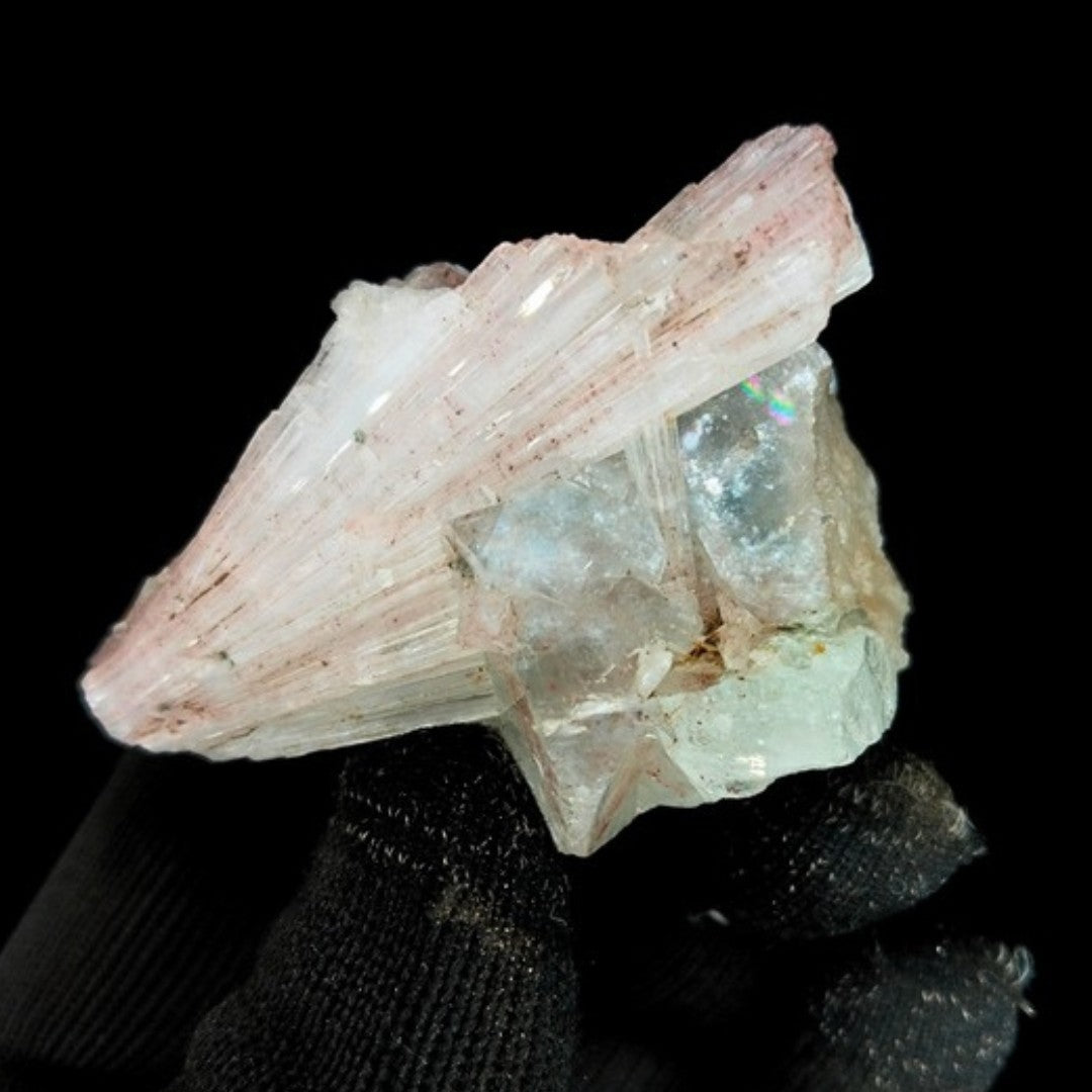 50g Scolecite Natural Cluster Zeolite Mineral Healing Crystal Stone India