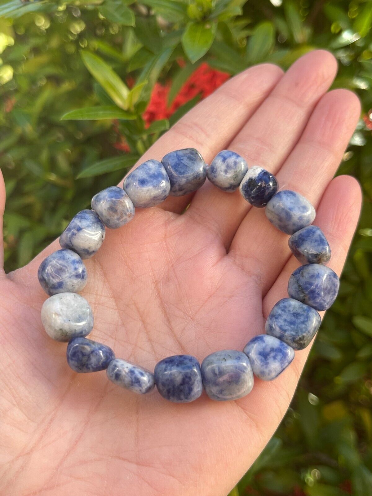 Wholesale Grade A++ Gemstone Nugget Bracelet, Choose from 18 Gemstone Types