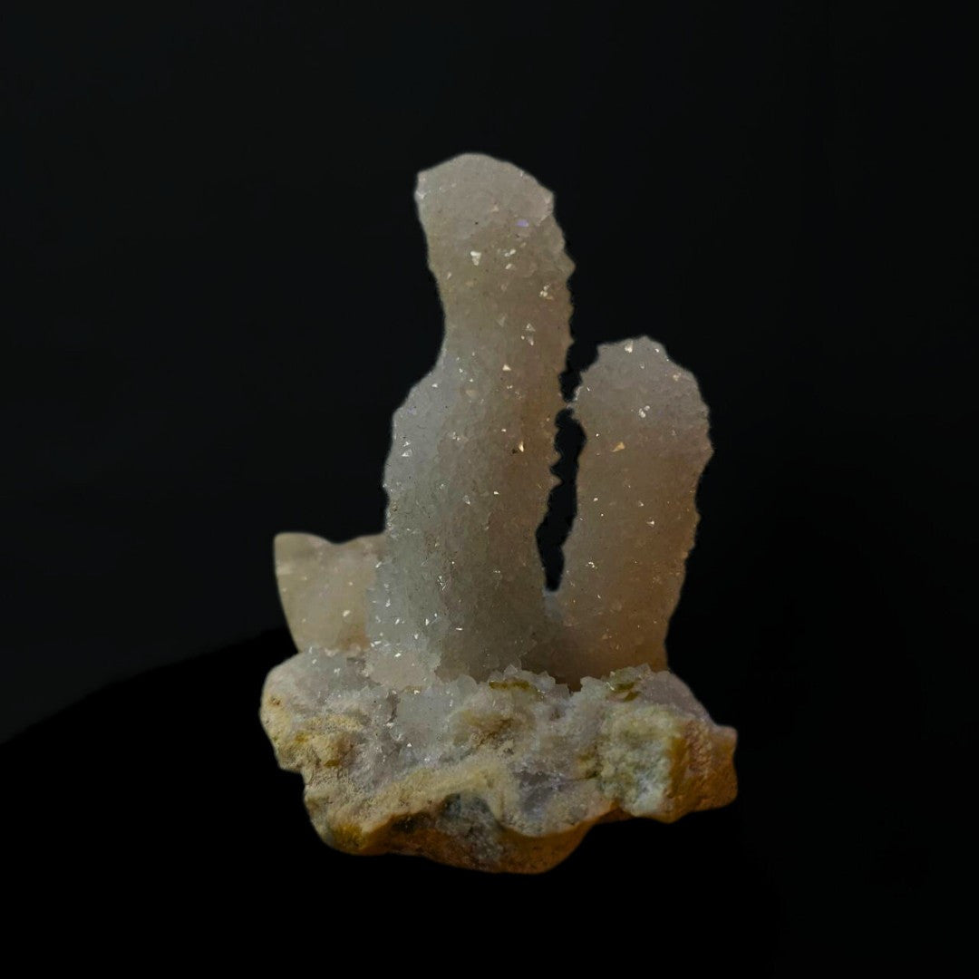 Natural Rainbow Quartz Rough Crystal 100g Mineral Specimen from India